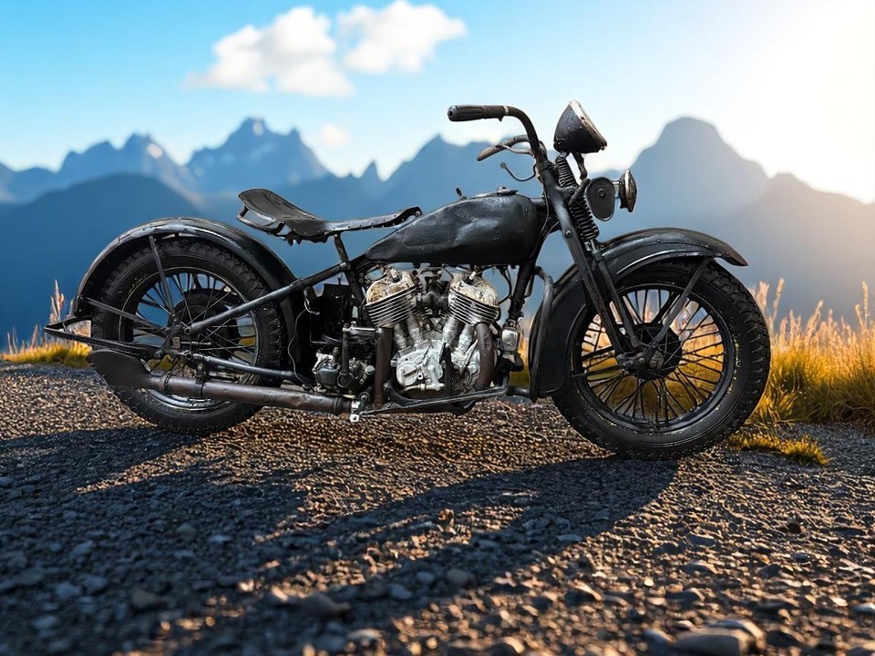 1932 Harley VL V VLD WL Flathead Knucklehead 74 OEM JD Rear Axle | eBay