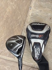 Titleist 915Fd 3 Wood Aldila Rogue 95 MSI Stiff - Good Condition + Headcover