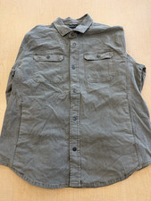 Jeremiah Men's Gray Cotton Woven Button-Up Shirt XL Long Sleeve Solid Casual