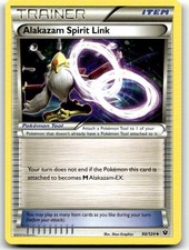 Alakazam Spirit Link 90/124 Uncommon Fates Collide NM 5ban Graphics