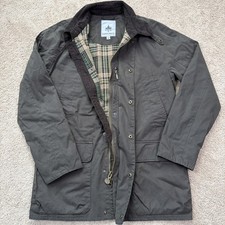 Rainforest Canvas Chore Jacket Coat Water Res...