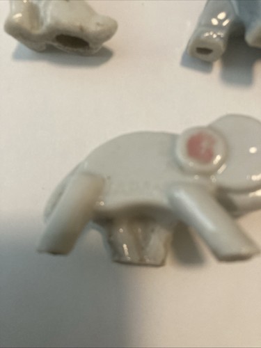 Collection Of 5 Vintage Animals - Rabbit, Elephants, Dogs, Japan - Picture 4 of 4