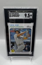 2022 Topps Heritage - New Age Performers Wander Franco #NAP-1 (RC)