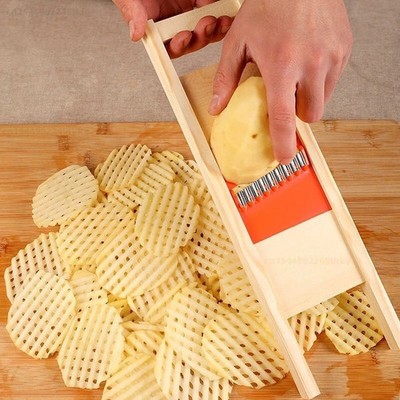 Potato Slicer Cut Potato Grid Artifact Grid Wipe Grid Knife Vegetable Cutter*