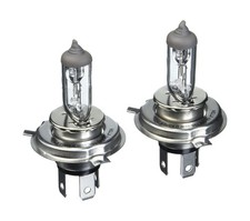 H4 Bulb 12V 100/80W - P43T, 2 Pack