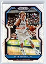 2020-21 Panini Prizm Silver Prizms #180 Dirk Nowitzki Mavericks