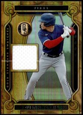 2023 Panini Chronicles - Gold Standard Swatches #GSS-DH Dustin Harris Jersey E1