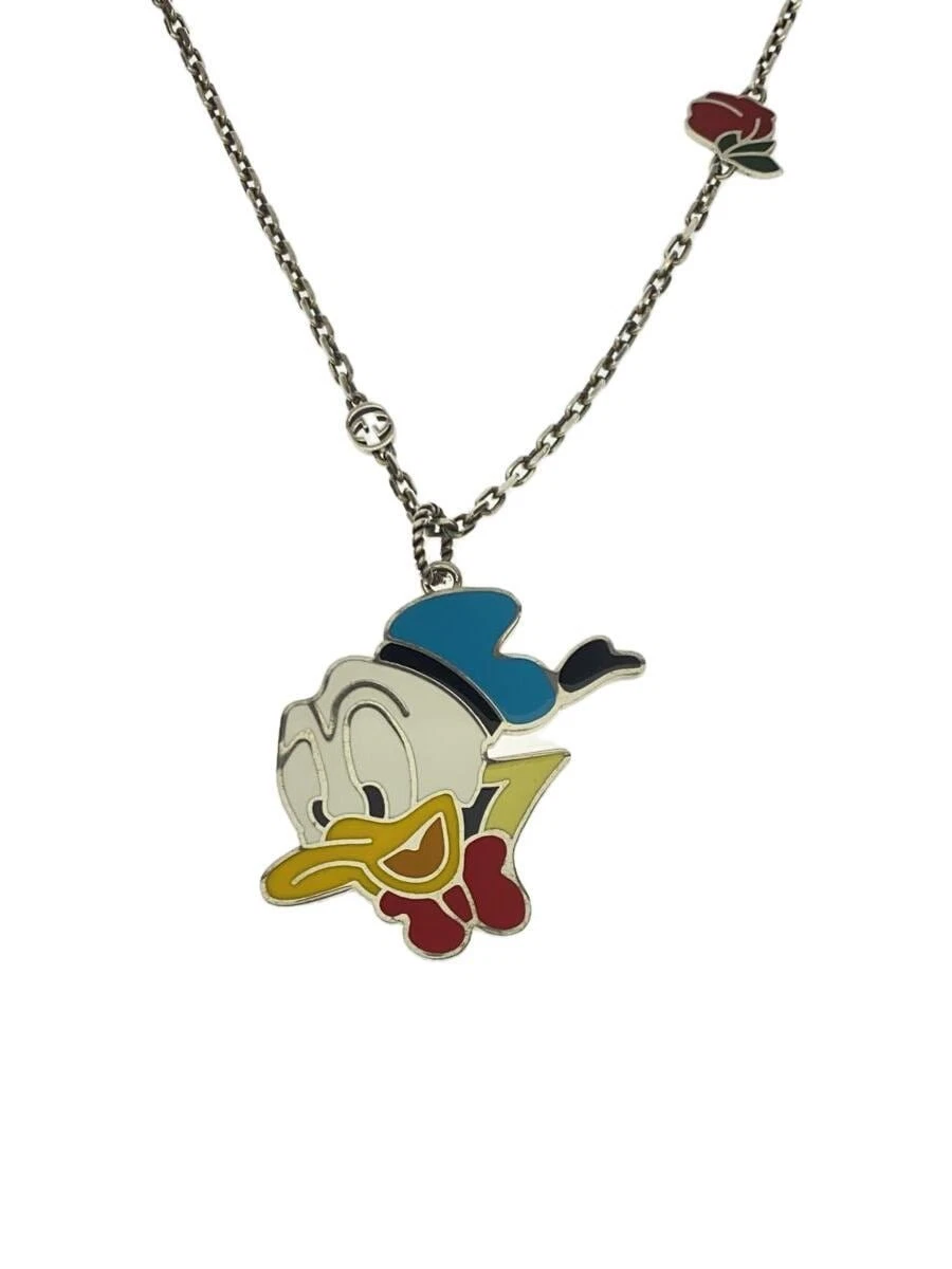 Collier GUCCI SV925 haut multicolore disponible femme × Disney Donald Dougg 