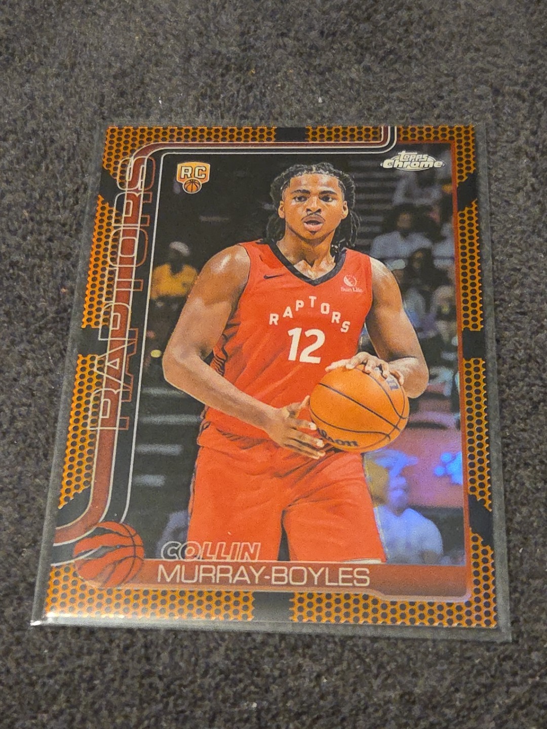 2025 Topps Chrome Basketball Collin Murray-Boyles #259 Basketball Border