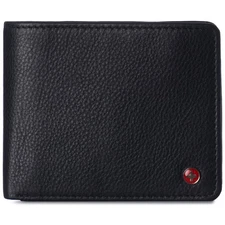 Alpine Swiss Wallet for Men Nolan Commuter Bifold Dual ID Windows for License