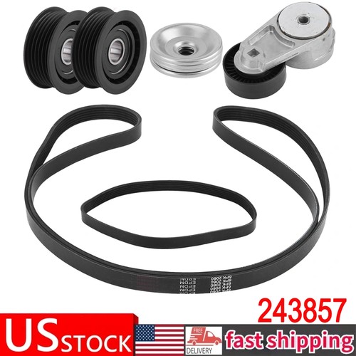 Maserati Quattroporte 2014-2016 Belt tensioner pulleys Set Photo - $73