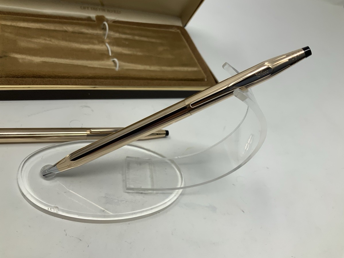 Cross Century 1/20 14K Gold-Filled Vintage Ballpoint Pen & Pencil