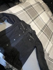 Boohooman Biker Jacket Men's Size Medium Black