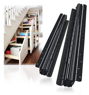 YENUO-Unterbau-Führungsschienen 1000 mm, volle Auszugslänge, 120 kg