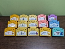 Leap Frog Little Touch Library Lot Of 15 Game Cartridges Read Preowned