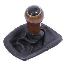 Golf 4 Bora Schaltknauf Schaltsack schwarz TDI Holz Dekor klein