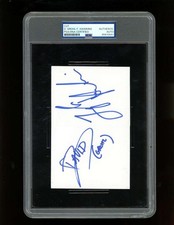 Dave Grohl Taylor Hawkins Signed Cut Auto Autograph PSA/DNA Authentic ZZ5445