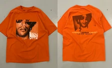 2 Sides 2002 Lenny Kravitz Tour Shirt Unisex Orange Unisex S-5XL 1A0125