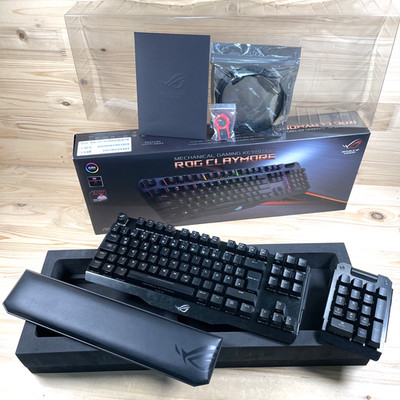 ASUS Rog Claymore Tastatur (schwarz MX Red Beleuchtet) QWERTY