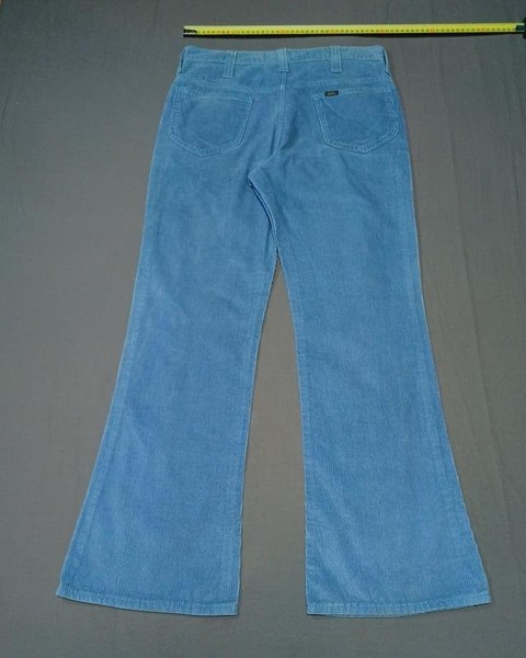 Men Lee Jeans Grey Velvet 31 / M / 44