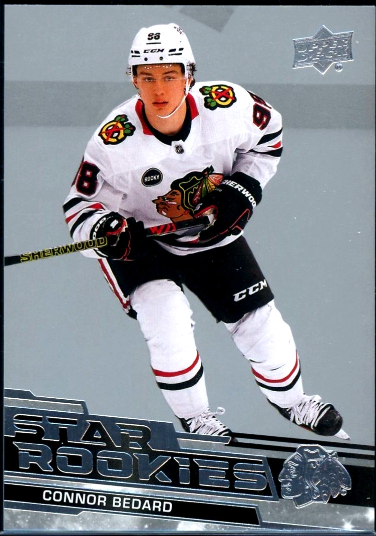 2023-24 UPPER DECK STAR ROOKIES #1 CONNOR BEDARD ROOKIE NM/MINT