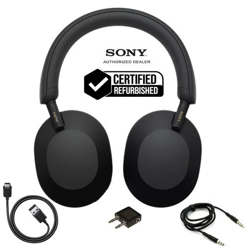 ORIGINAL Sony WH-1000XM5 Wireless Noise Canceling Headphones - Black GA