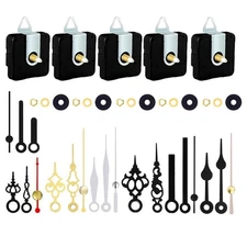 Battery Powered Clock Movement Kit Silent Quartz Mechanism Replacement