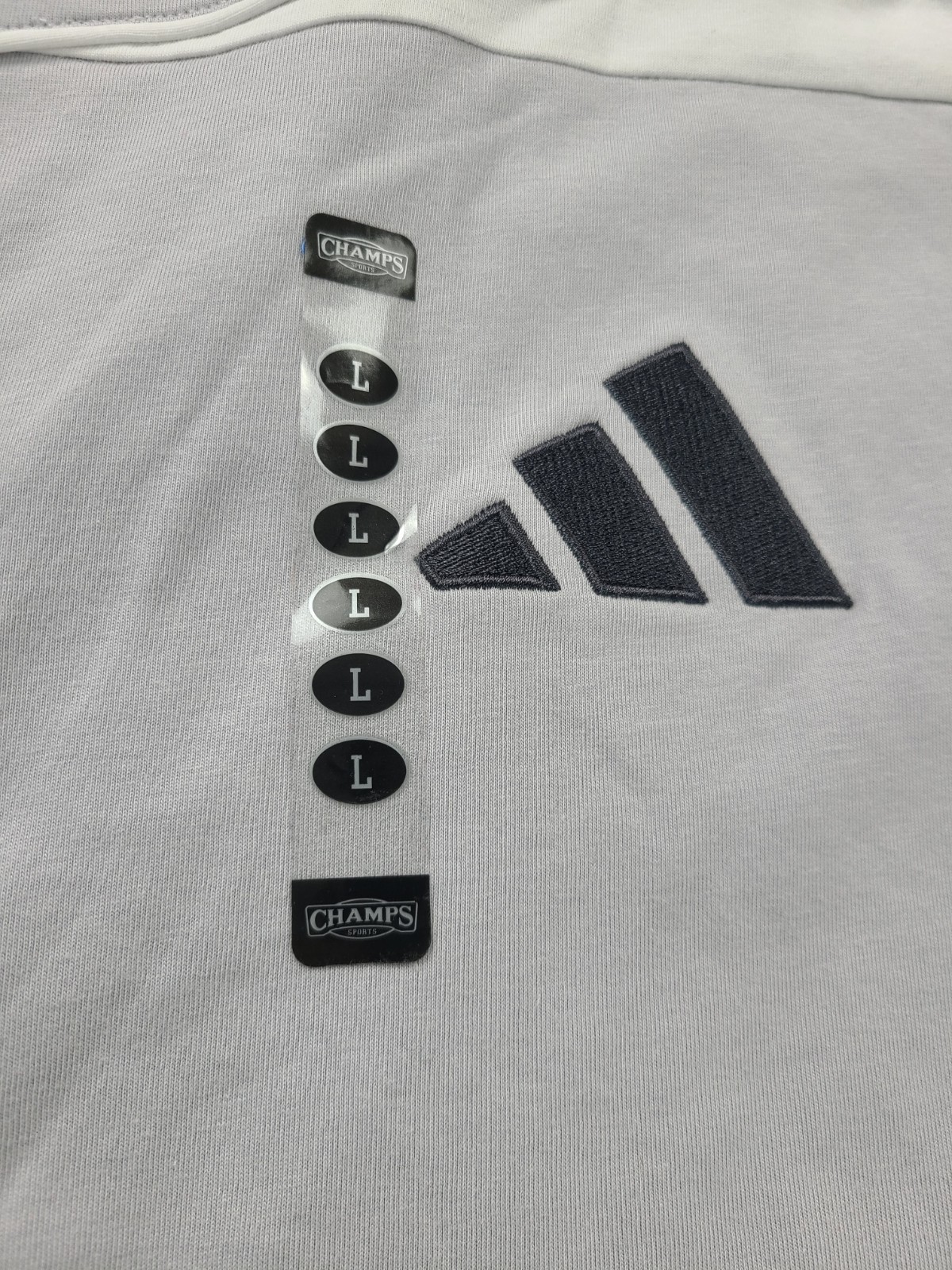 adidas Real Madrid UBP (Urban Purist) T-shirt in grey/white #JN3062 Men's Large  thumbnail 7