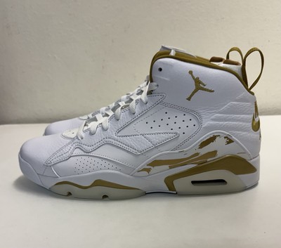 Nike Air Jordan MVP Mens Sz 13 White Metallic Gold Phantom