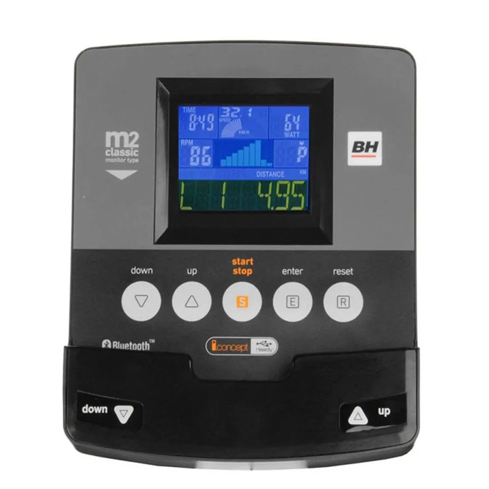 BH Fitness CTBS2 Deluxe Elliptical Cross Trainer Cardio Home Multi Gym Open Box - Image 4 of 4