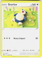 Snorlax Rare SWSH: Crown Zenith 109/159 NM on eBay