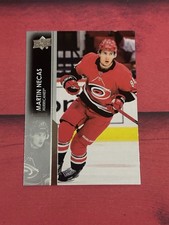 2021-22 Upper Deck Series 1 Martin Necas #33 Carolina Hurricanes (U)