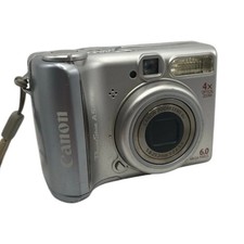 Canon PowerShot A540 6.0MP Digital Camera - Silver
