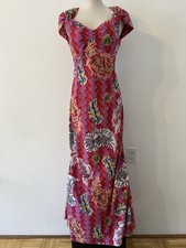 Zac Posen For Target 20th Anniversary Colorful Bold Print Long Dress Gown Sz 14