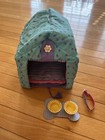 Retired American Girl Coconut's Doghouse I - Doghouse, Pillow, Food Dishes, Mat — photo 1