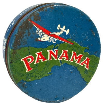 1950's Panama Typewriter Tins by Manifold Supplies Co Brooklyn, NY (Empty)
