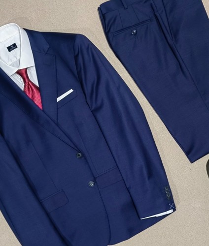 Traje azul de la marca Ted Marchel talla 40R - Imagen 8 de 12