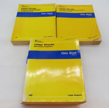 Texas Instruments Linear Circuits Data Books 1992 Volumes 1 2 3 1-3 vintage tech