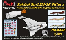 CMK 4455 1:48 Suchoi Su-22M-3K Monteur J (Tumansky R-29BS-300 Motor) Umbau