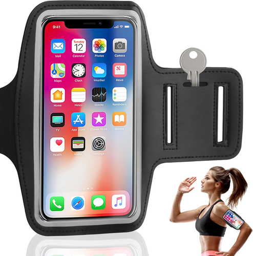 Fascia Da Braccio Portacellulare, Fascia Da Braccio Con Borsa Auricolare, Fascia - Zdjęcie 8 z 12