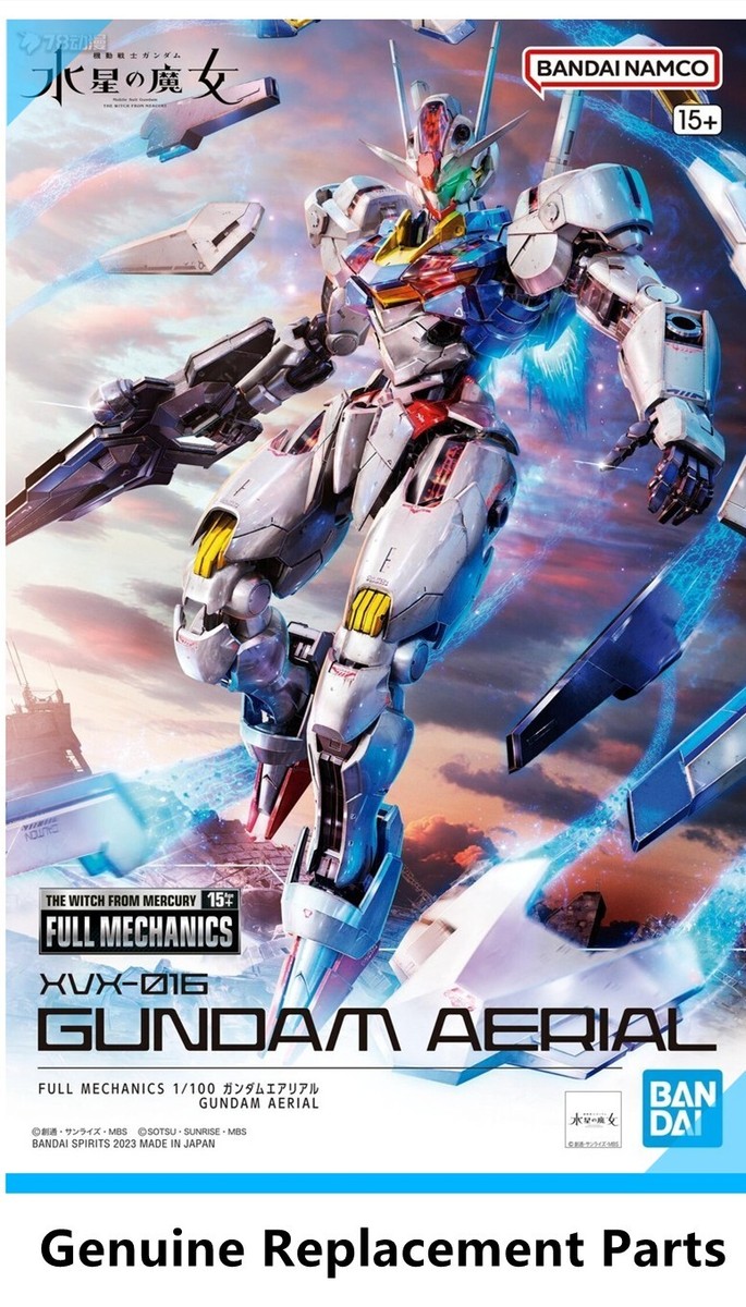 BANDAI Full Mechanics Gundam AERIAL THE WITCH FROM MERCURY 