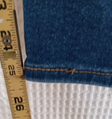 Levi Strauss Signature Jeans Womens Size 12/W33 Heritage High Rise Straight Blue - Picture 6 of 11