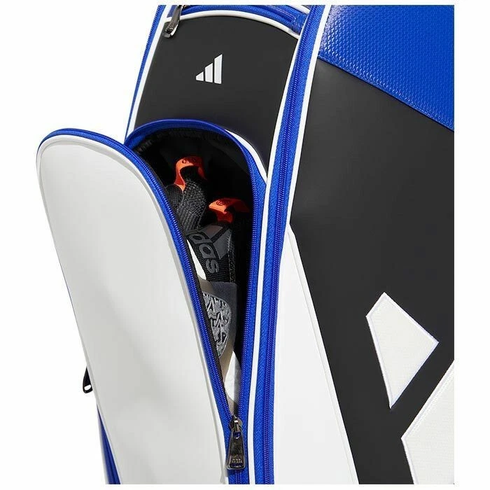 Adidas Hombre Performance Logo Caddy Bag NMH90 HT6817 Blanco/Azul Modelo 2023 Japón Foto 4 de 4