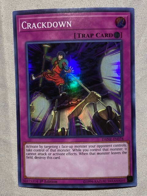 Crackdown DANE-EN078 Dark Neostorm 1st Edition