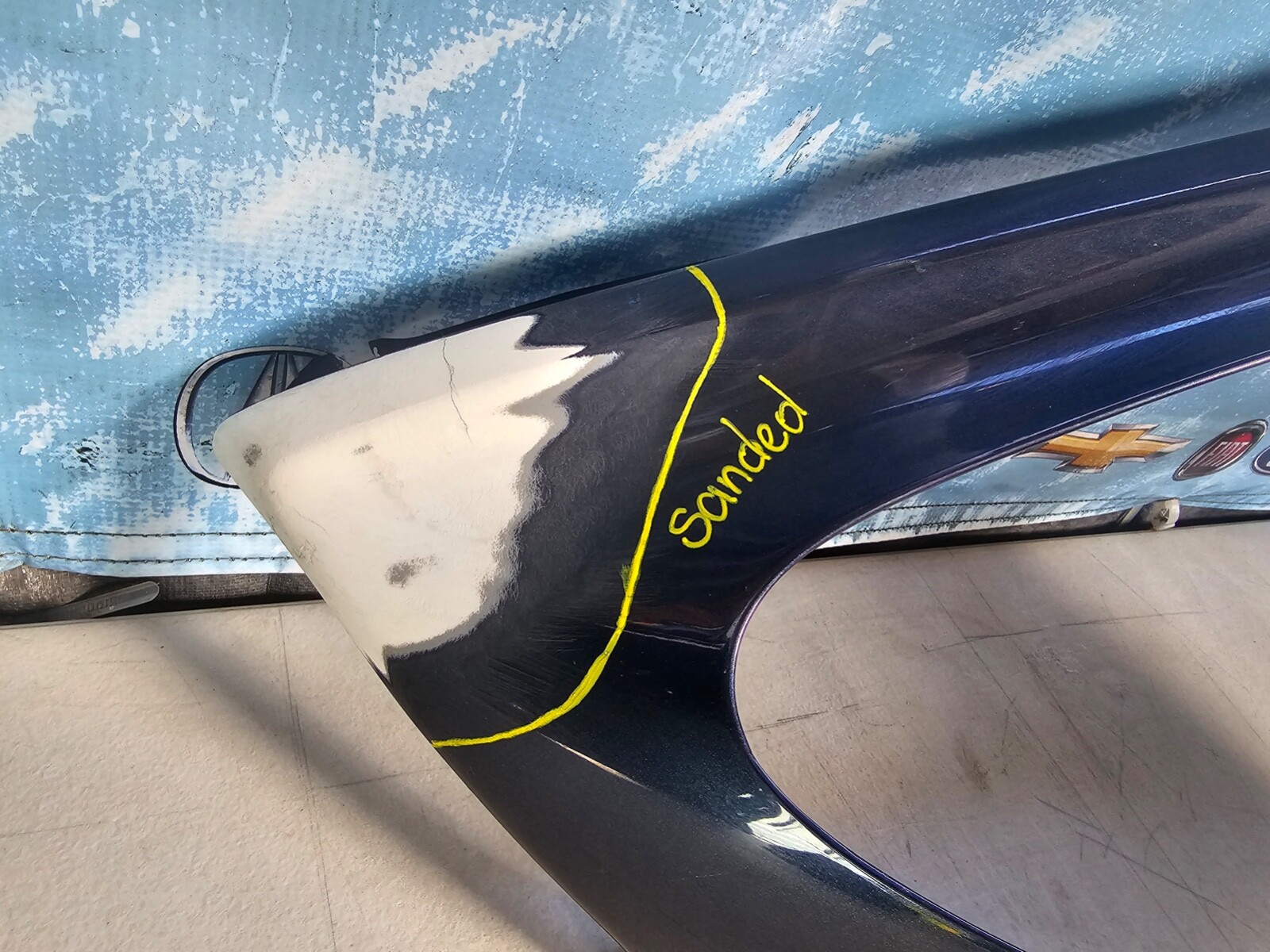 2011 2012 2013 2014 2015 ASTON MARTIN VIRAGE DRIVER SIDE FENDER OEM USED