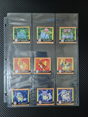 1999 Pokemon Artbox Stickers Series 1 Rare Set #1-150/ PR 1-45 - Picture 1 of 22