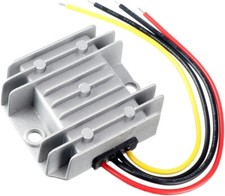 GOLF CART DC CONVERTER 10 AMP 48V 48 VOLT VOLTAGE REDUCER REGULATOR TO 12V 10A