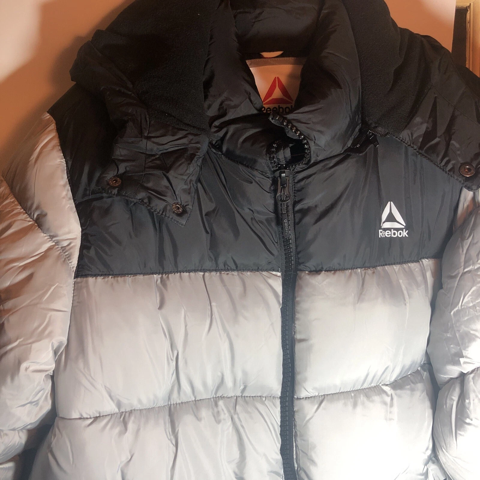 reebok coat mens xl
