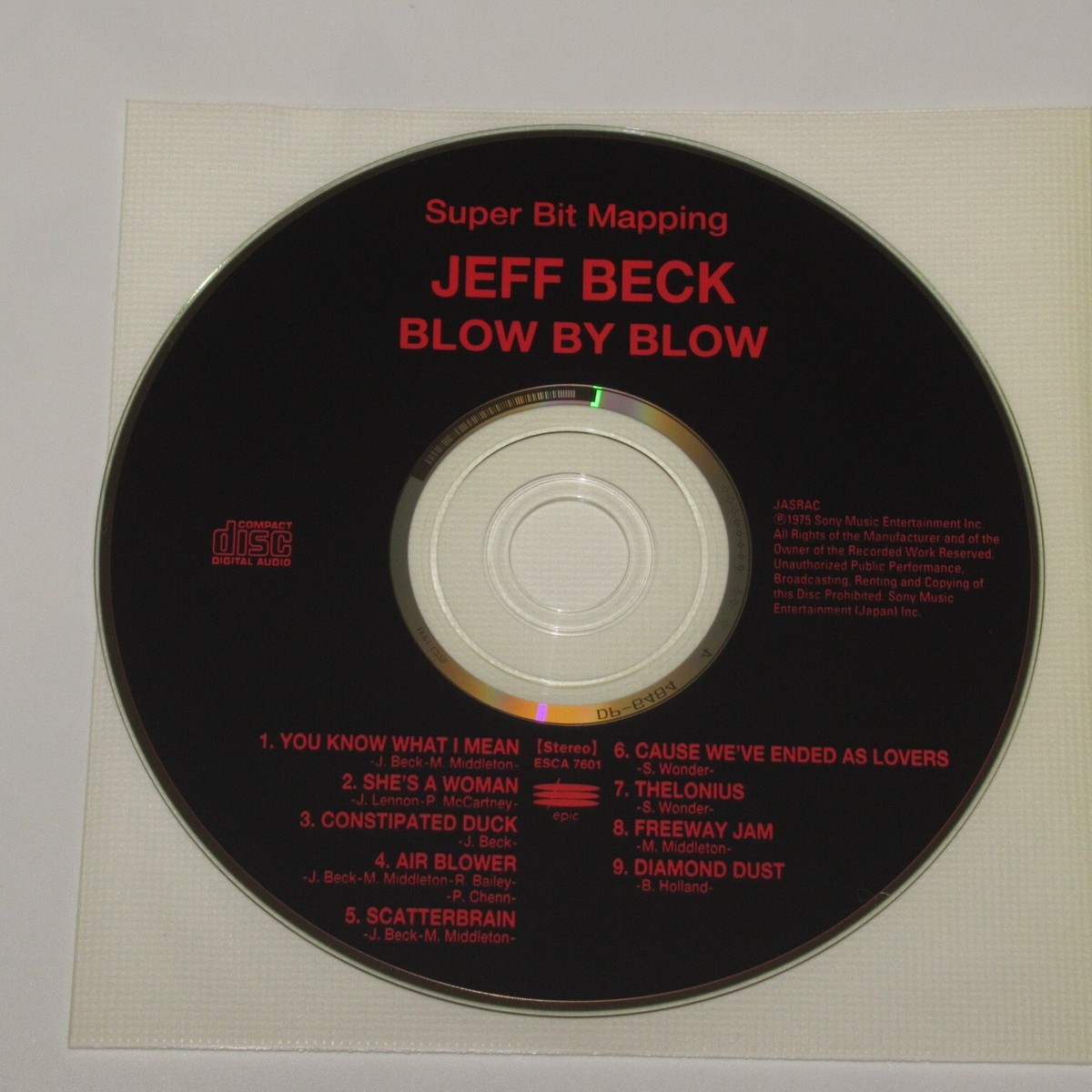 ☆Blow CD JEFF BECK - Blow By Blow - Amazon.com Music