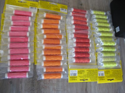 Atlas Mike's 100'' Fluorescent Miracle Bait Wrap Thread For Spawn Egg Sac Netting
